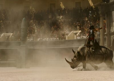 Imagen de la película "Gladiator II"