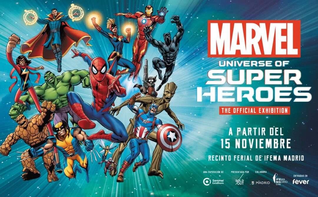 Asistimos a la inaguración de la Exposición «Marvel: Universe of Superheroes»