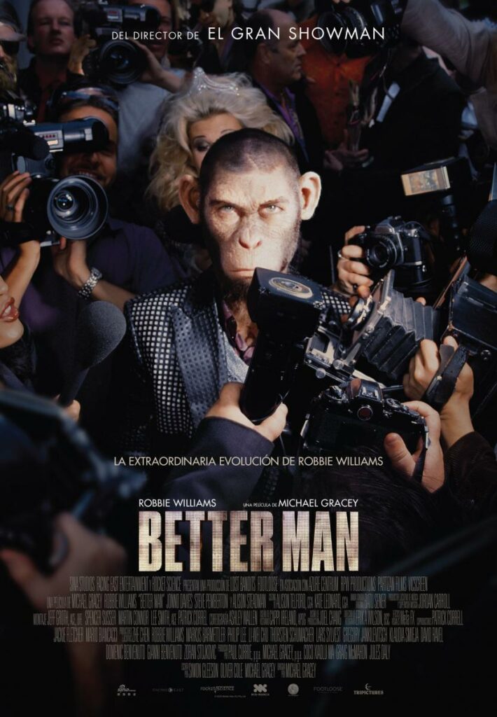 Presentación del Cartel de la película Better Man