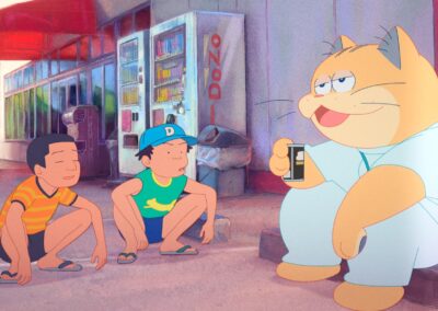 Imagen de la película "Anzu. Gato fantasma"