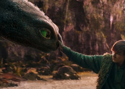 Imagen de la película "Cómo entrenar a tu dragón"