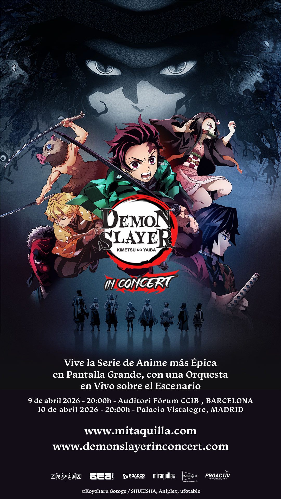 Demon Slayer: Kimetsu No Yaiba se traslada de la pantalla al escenario
