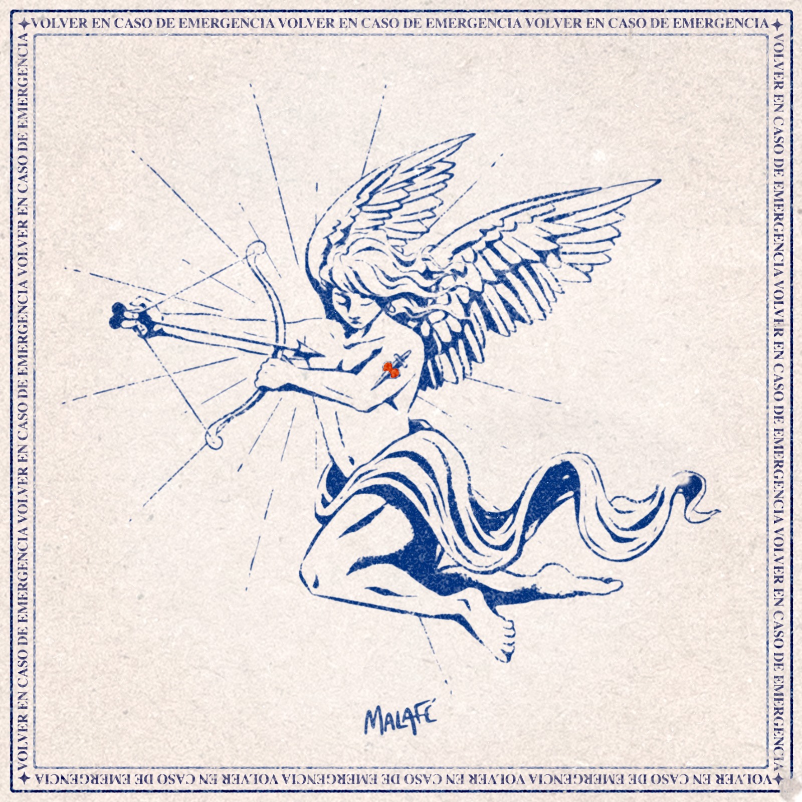 Malafe vuelve a desafiar al algoritmo con su nuevo single PORTADA DISCO SINGLES