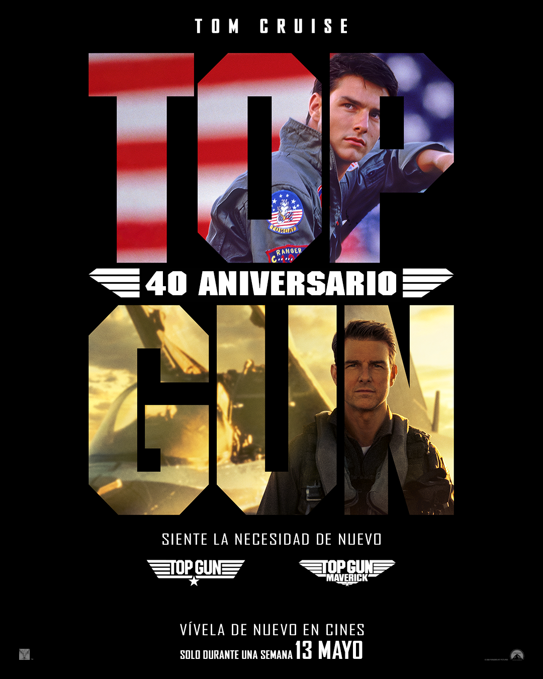 Top Gun 40ª Aniversario vuelve a los cines