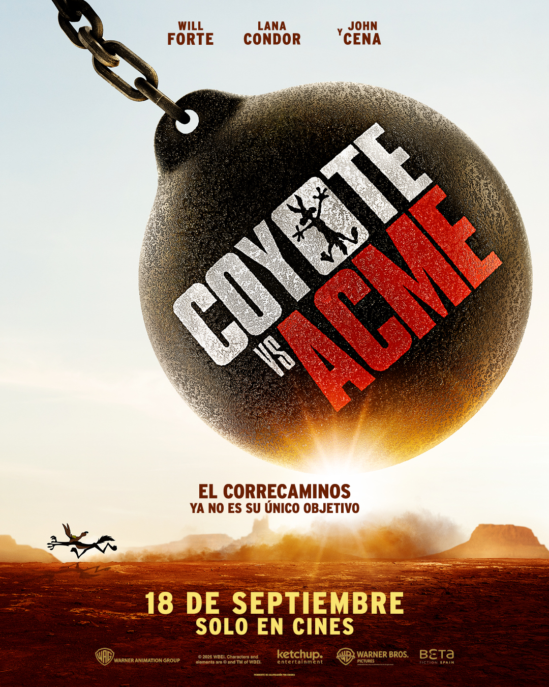 Trailer de Coyote vs Acme WEB 1080X1350PX CvsA