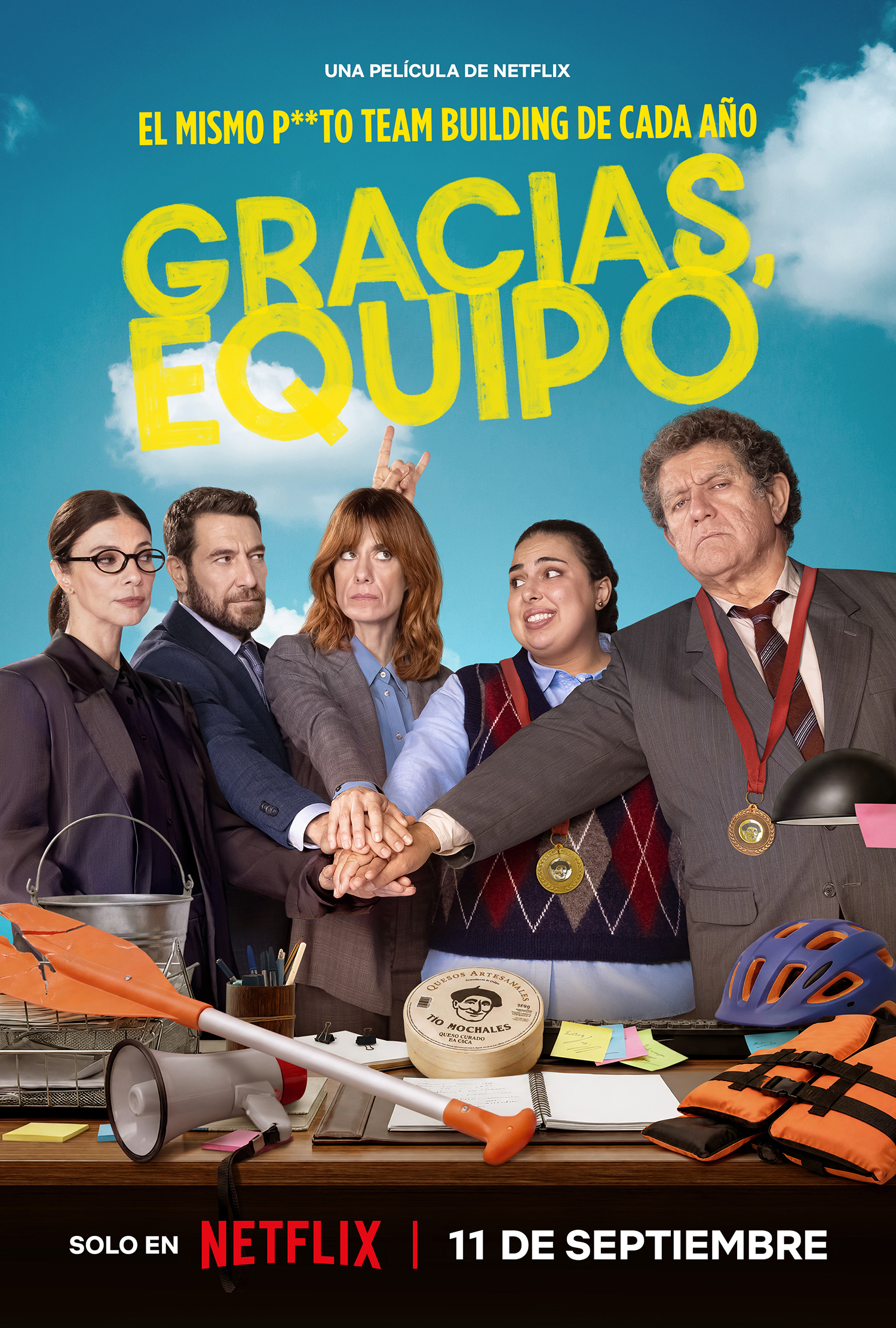 El tráiler de "Gracias, equipo" promete ser el nuevo fenómeno de Netflix es