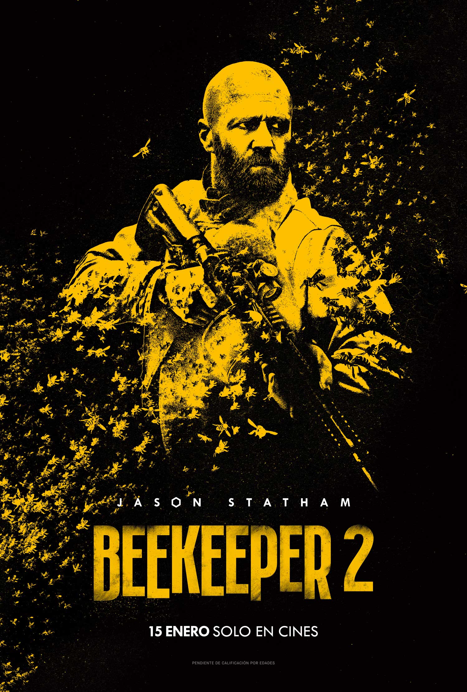 Trailer de Beekeeper 2 JWS BEK2 2027 Teaser 1sht Print 27x40 CMYK Pre Theatrical Final AMS es ES